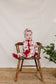 Mebie Baby Ribbed Bamboo Sleeper in Holiday Toile