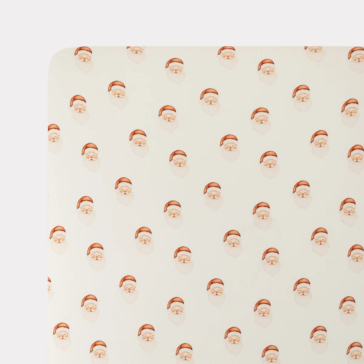 Pip + Phee Bamboo Crib Sheet in Antique Santa