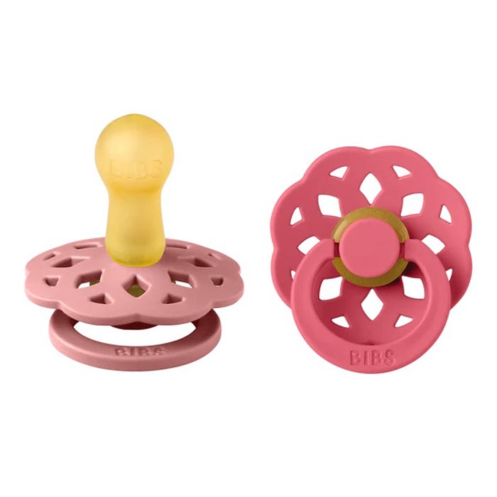 BIBS Boheme Series Natural Latex Pacifiers