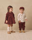Quincy Mae Bow with Clip Set of 3 - Black Cherry/Butterscotch/Laurel