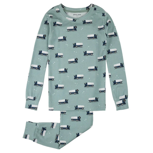 Petit Lem 2 Piece Pj Set in Ice Resurfacer