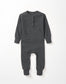 Little Bipsy Waffle Romper in Shadow