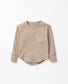 Little Bipsy Waffle Top in Mushroom