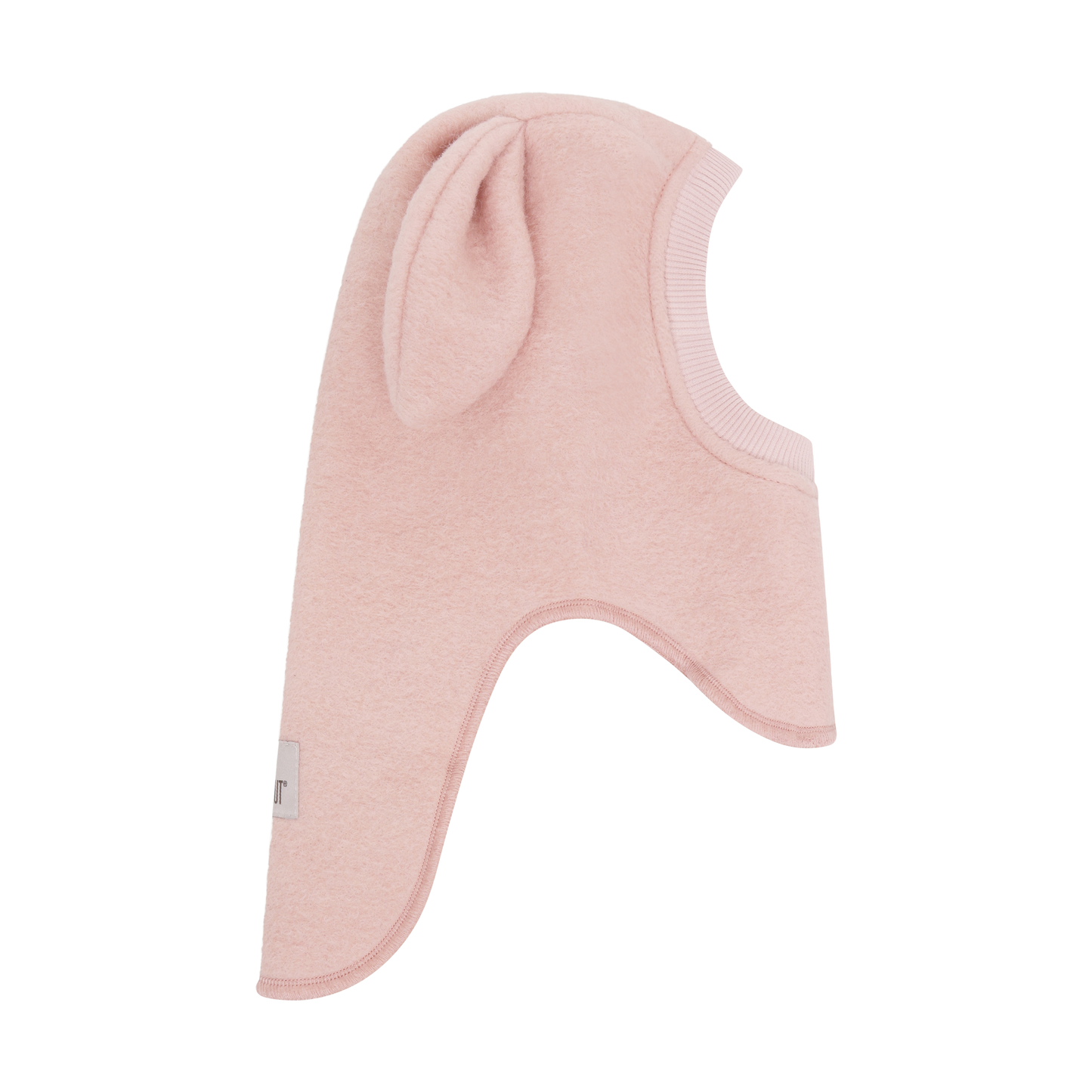 Huttelihut Balaclava with Ears in Rose Smoke