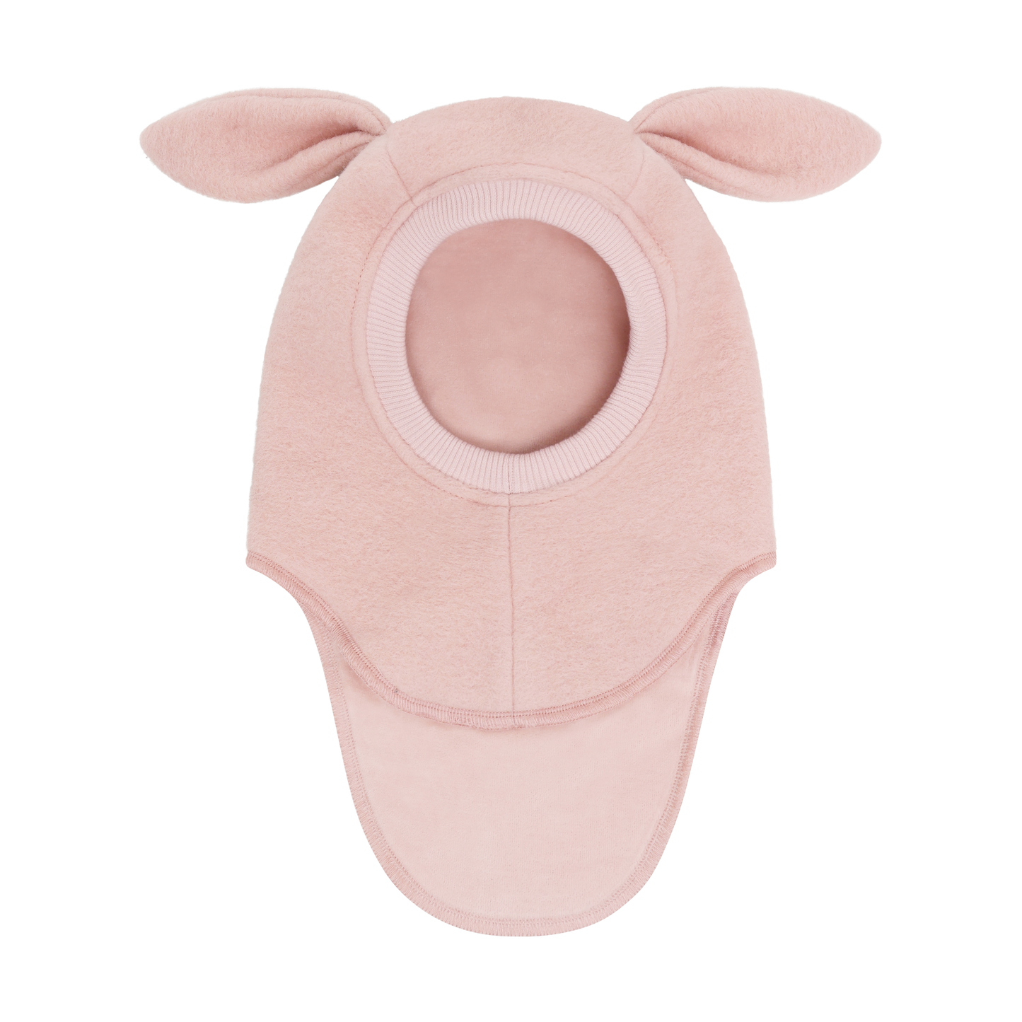 Huttelihut Balaclava with Ears in Rose Smoke