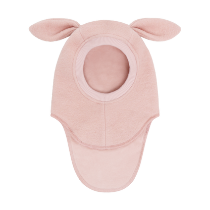 Huttelihut Balaclava with Ears in Rose Smoke
