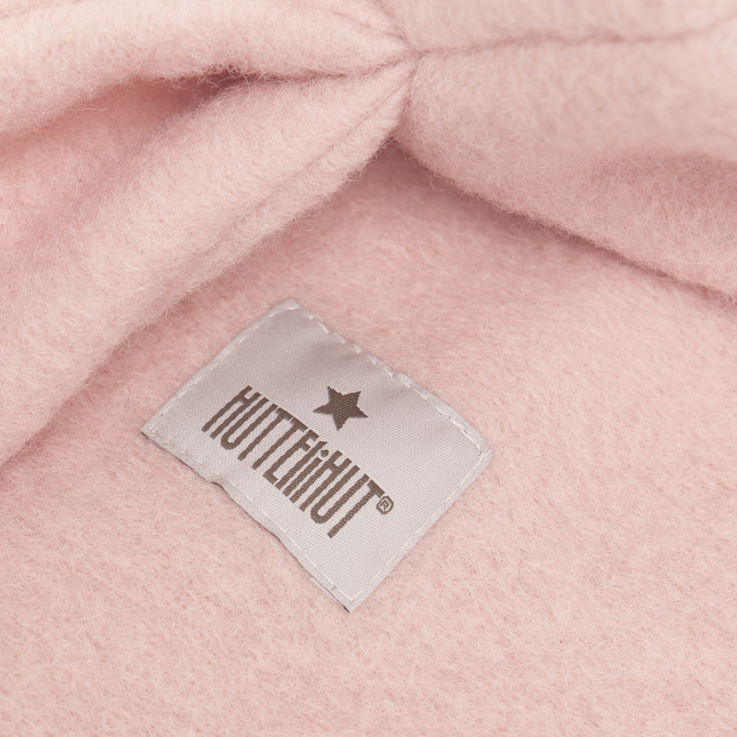 Huttelihut Balaclava with Ears in Rose Smoke