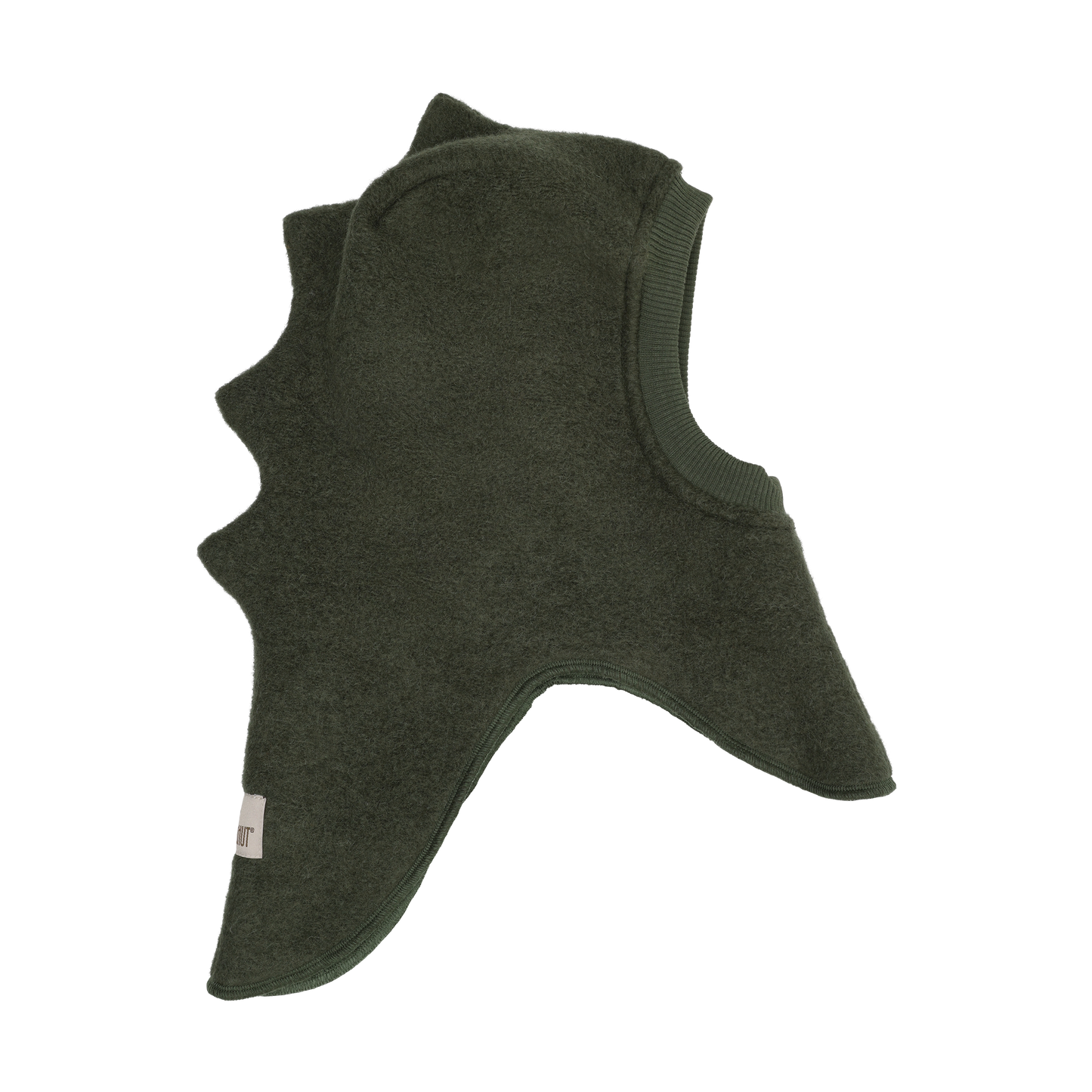Huttelihut Dinosaur Triangles Balaclava in Beetle