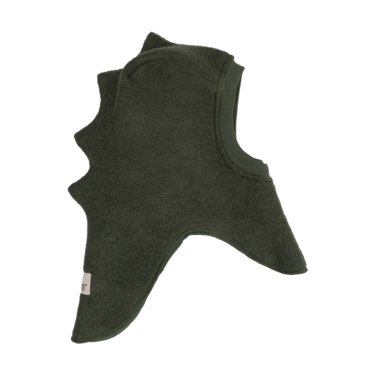 Huttelihut Dinosaur Triangles Balaclava in Beetle