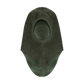 Huttelihut Dinosaur Triangles Balaclava in Beetle