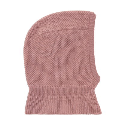 Huttelihut Wool Knit Balaclava in Woodrose