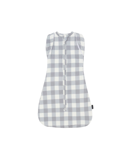 Belan J Convertible Swaddle Sack in Denim Plaid