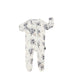 Belan J Bamboo Footed Sleeper in Frosty Floral