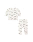 Quincy Mae Halloween Bamboo Pajama Set in Bats