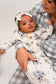 Belan J Knotted Sleep Gown in Frosty Floral