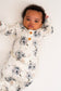 Belan J Knotted Sleep Gown in Frosty Floral