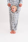 Belan J Footless Bamboo Sleeper in Denim Plaid