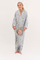 Belan J Footless Bamboo Sleeper in Denim Plaid