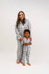 Belan J Kids Classic Pj Set in Denim Plaid