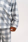 Belan J Kids Classic Pj Set in Denim Plaid