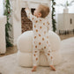 Petit Lem Playsuit in Merry Gingerbread on Cream