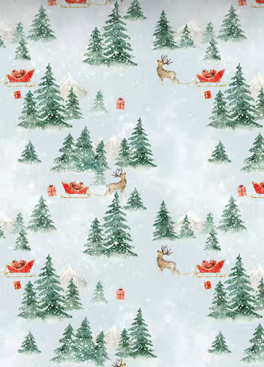 Belan J 2.5 TOG Family Blanket in Sleigh Ride/Buttermilk