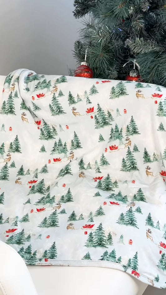 Belan J 2.5 TOG Family Blanket in Sleigh Ride/Buttermilk