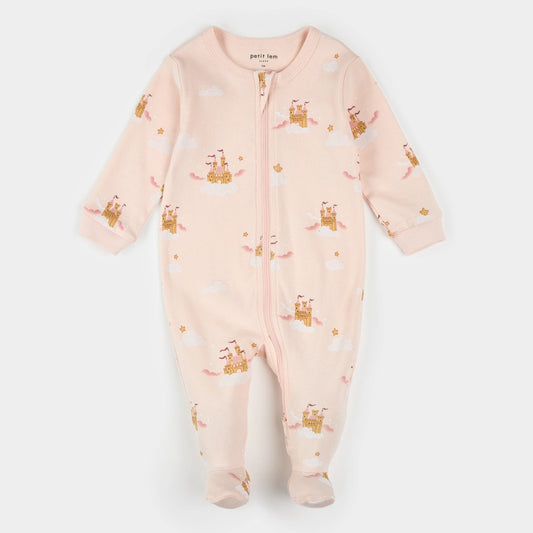 Petit Lem Footed Sleeper in Magical Castles