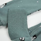 Petit Lem Convertible Sleeper in Baby Penguin on Teal