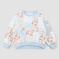 Miles the Label Floral Patchwork Sweatshirt