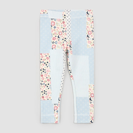 Miles the Label Floral Patchwork Legging