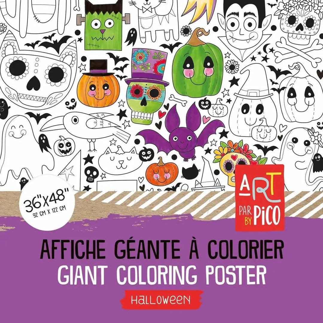 Pico Giant Colouring Page - Halloween