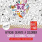 Pico Giant Colouring Page - Unicorns