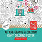 Pico Giant Colouring Page - Love