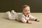 Coccoli Footed Sleeper in Milk & Cookies