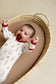 Coccoli Footed Sleeper in Milk & Cookies