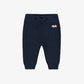 Souris Mini Navy Knit Baby Pants