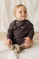Jamie Kay Organic Cotton Peyton Sweatshirt in Pilot Planes Bistre