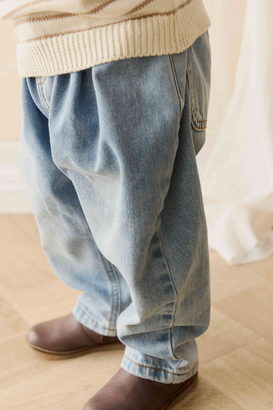 Jamie Kay Rueben Pant in Antique Blue