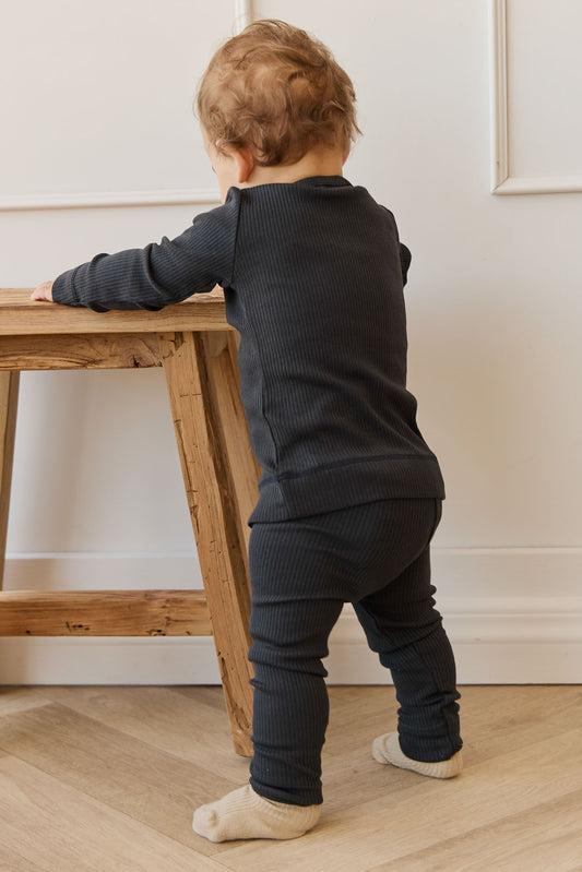 Jamie Kay Organic Cotton Modal Everyday Legging in Charter