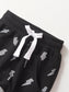 Little Bipsy Jogger in Lightning Bolt Black