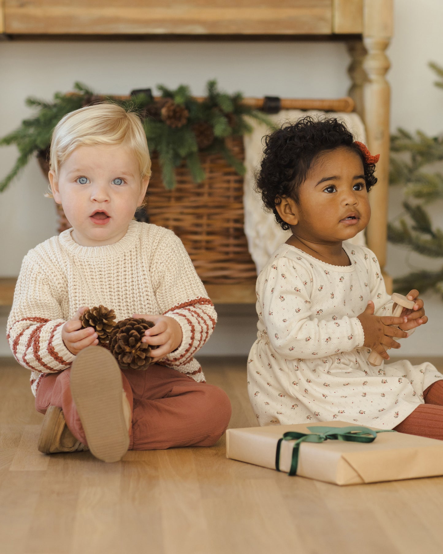 Quincy Mae Rex Sweater in Cranberry