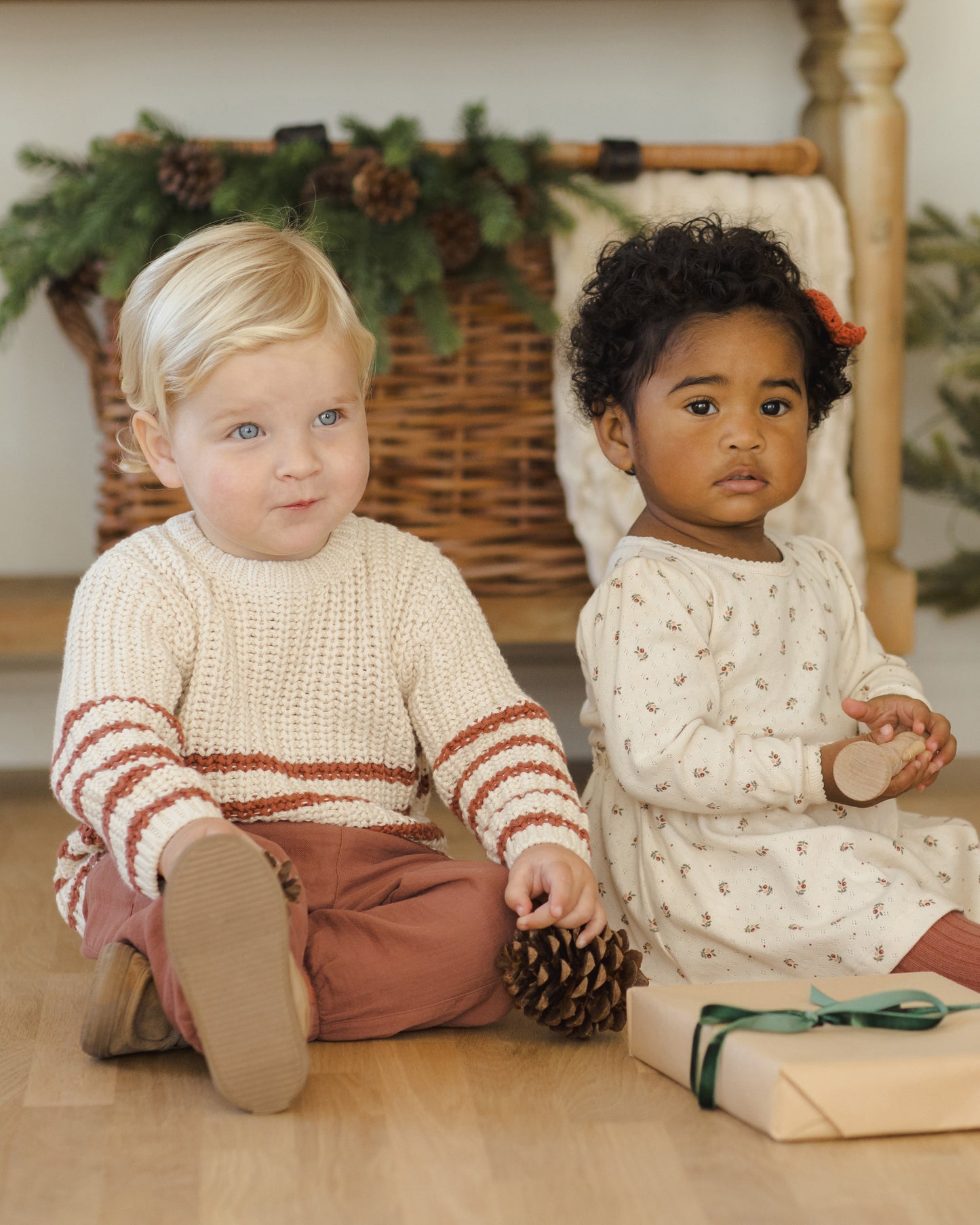 Quincy Mae Rex Sweater in Cranberry