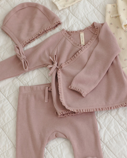 Quincy Mae Take Home Set in Mauve