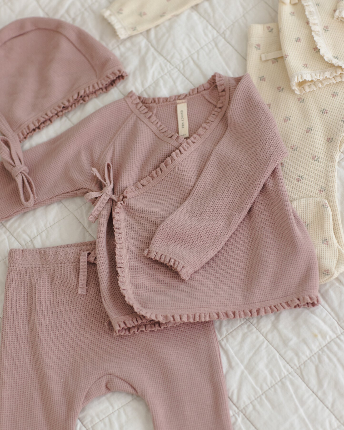 Quincy Mae Take Home Set in Mauve