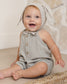 Quincy Mae Oakley Romper in Sage