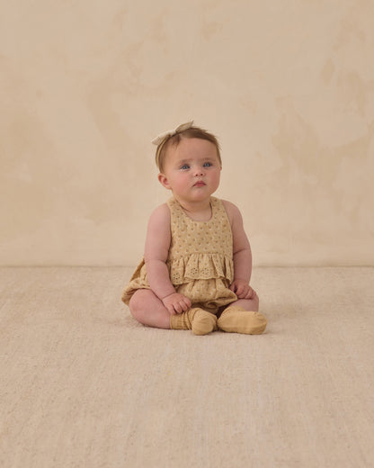 Quincy Mae Sock Set in Butterscotch/Mauve