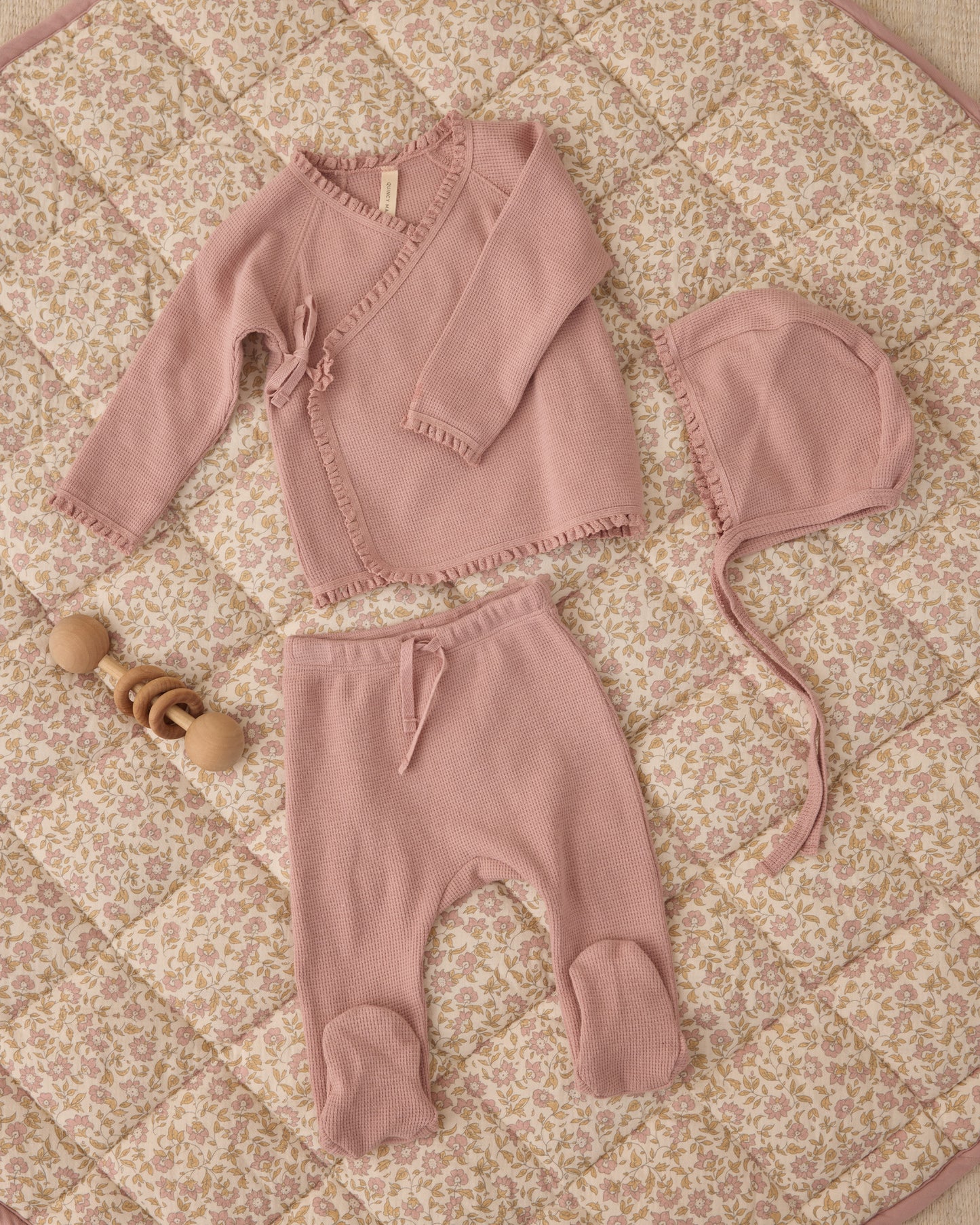 Quincy Mae Take Home Set in Mauve