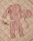 Quincy Mae Take Home Set in Mauve