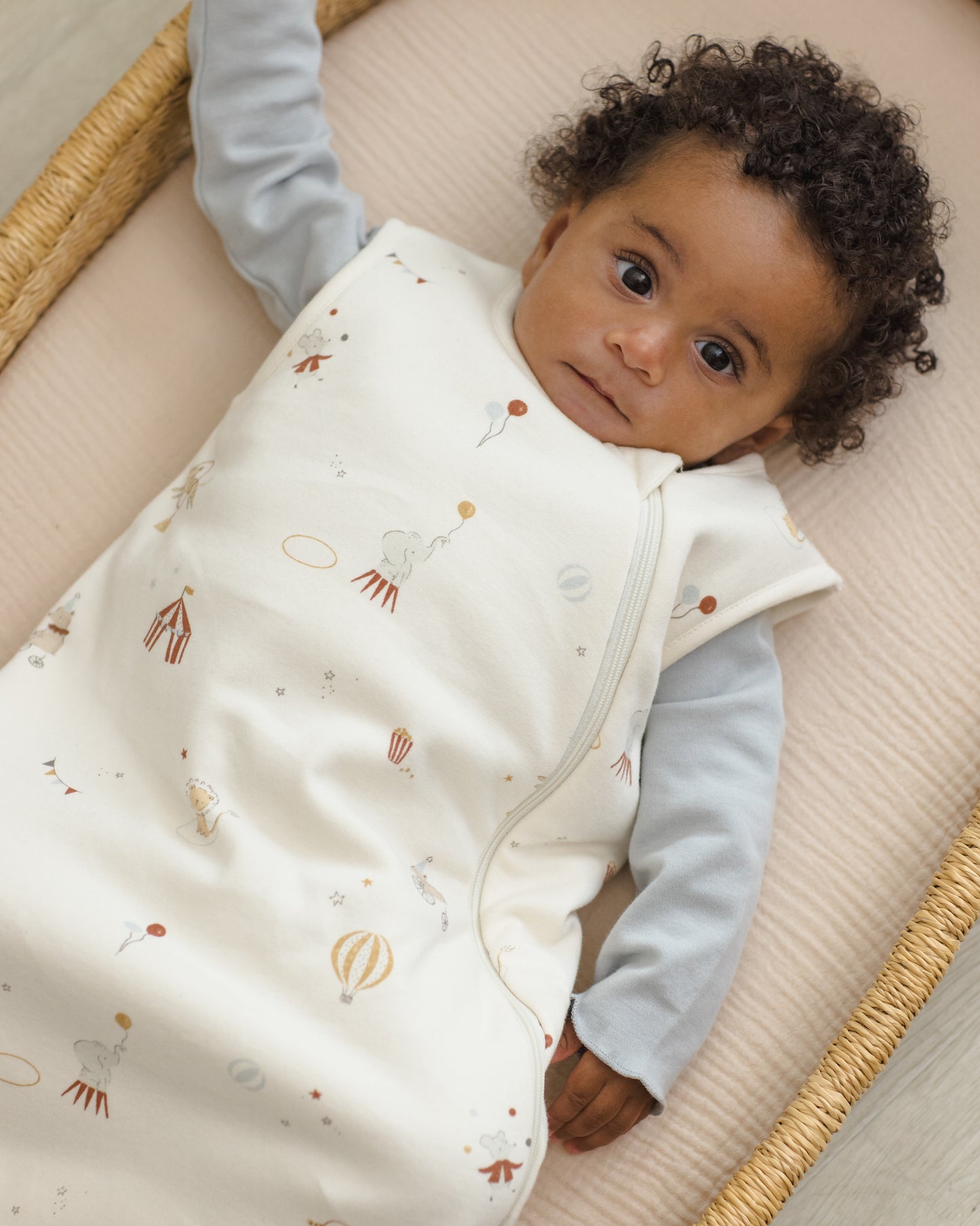 Quincy Mae Jersey Sleep Bag in Carnival